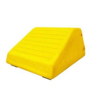 stubby yellow wheel chock